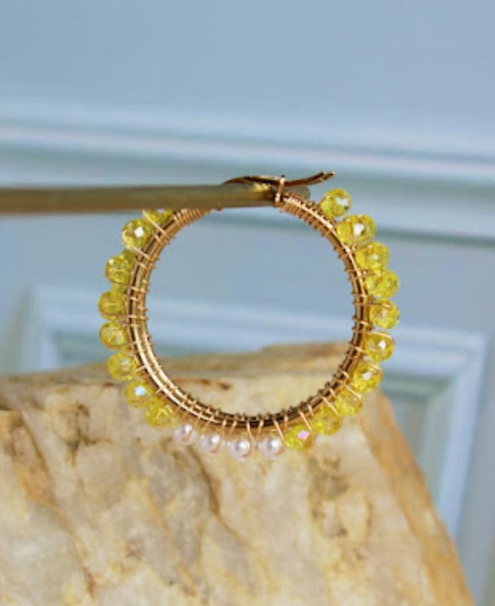 Yellow Hoop (30mm)